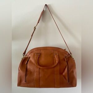 SEDONA Premium Leather Crossbody Shoulder chestnut Bag.
